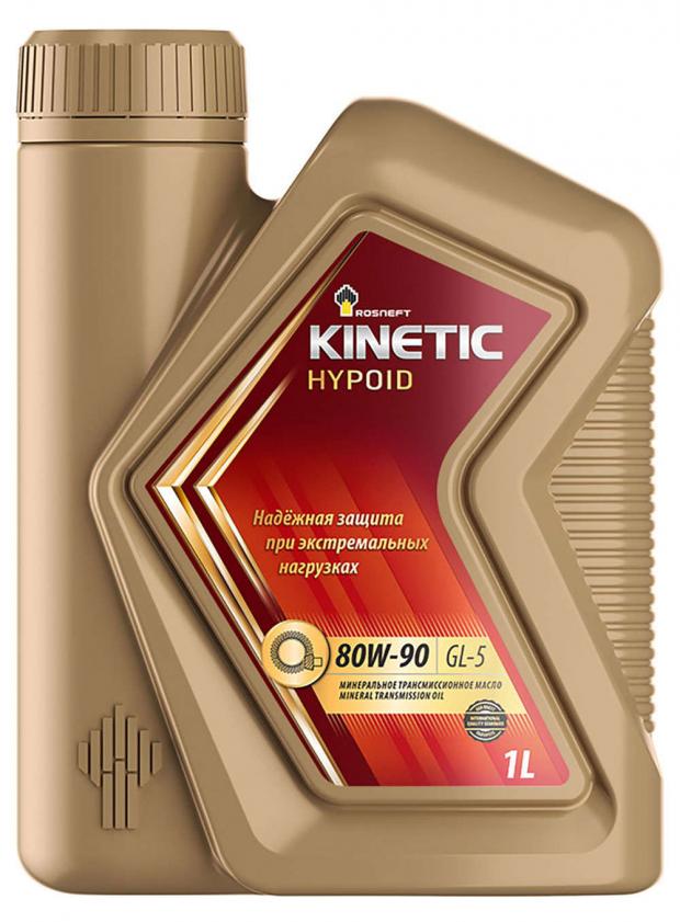

Масло трансмиссионное Rosneft Kinetic Hypoid 80W90 минеральное, 1 л