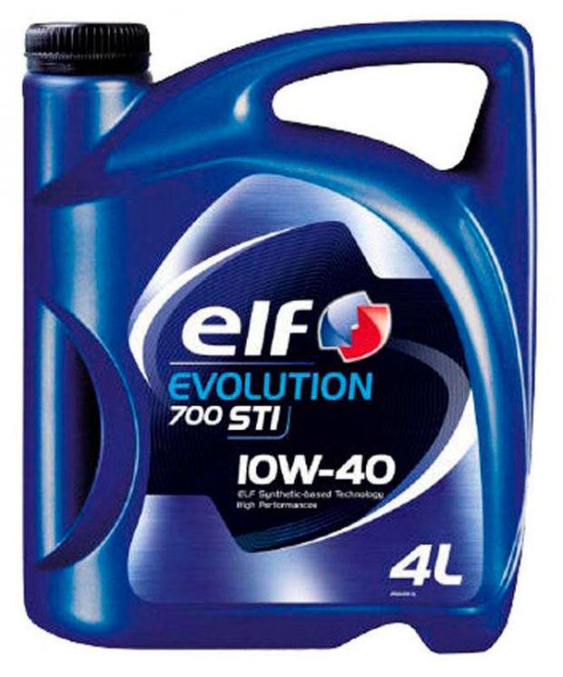 

Масло моторное Elf Evolution 700 STI 10W40 полусинтетическое, 4 л