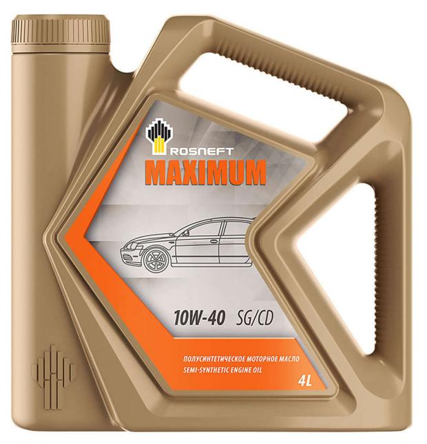 

Масло моторное Rosneft 10W40 SJ/CF полусинтетическое, 4 л