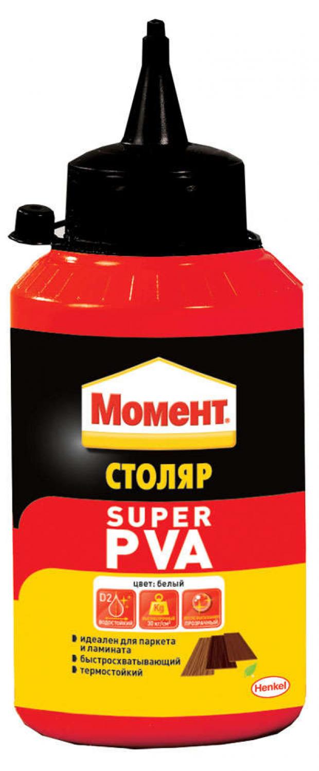 

Клей супер ПВА «Момент» Столяр, 250 г