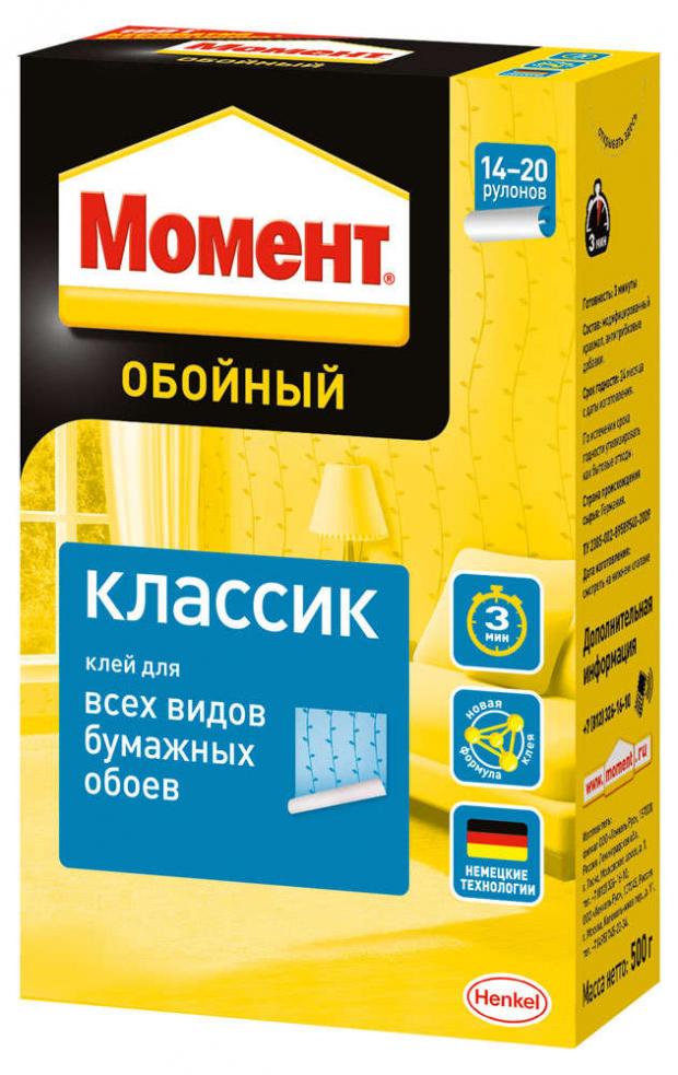 

Клей обойный «Момент» классик, 500 г