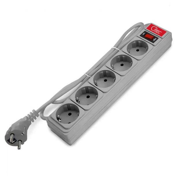 Фильтр сетевой Союз 5 гнезд с выключателем с заземлением 15 м 382₽