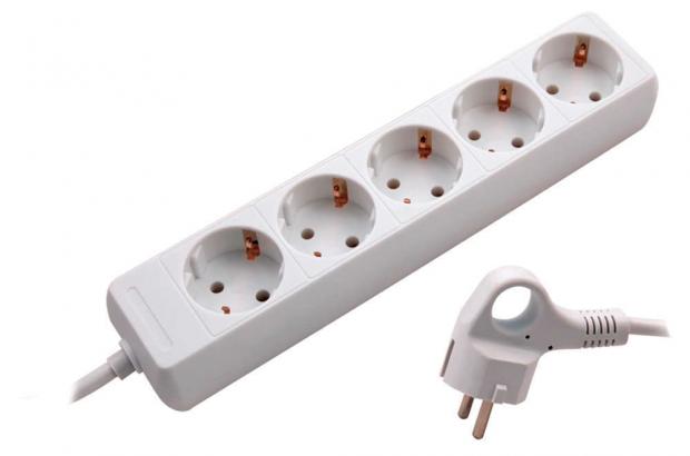 Удлинитель СТАРТ без заземления с выключателем 4 гнезд 5 м 672₽