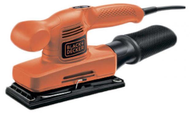 

Машина плоскошлифовальная Black+Decker KA310 240Вт