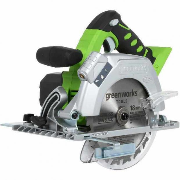 

Пила циркулярная Greenworks G24CS 24V аккумуляторная