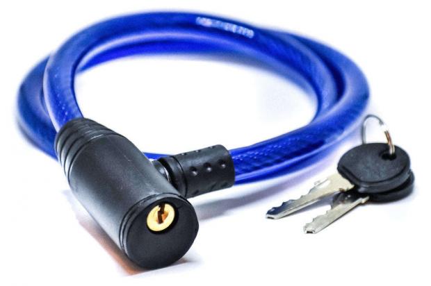 Замок с тросом велосипедный 216₽