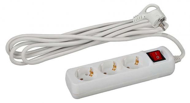 Удлинитель Эра U-3es-3m с заземлением 3 м 318₽