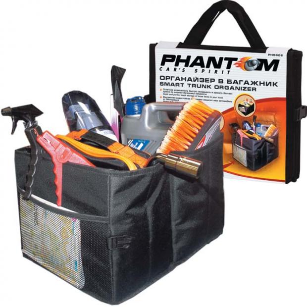

Органайзер складной Phantom Phantom в багажник, 35х30х24 см