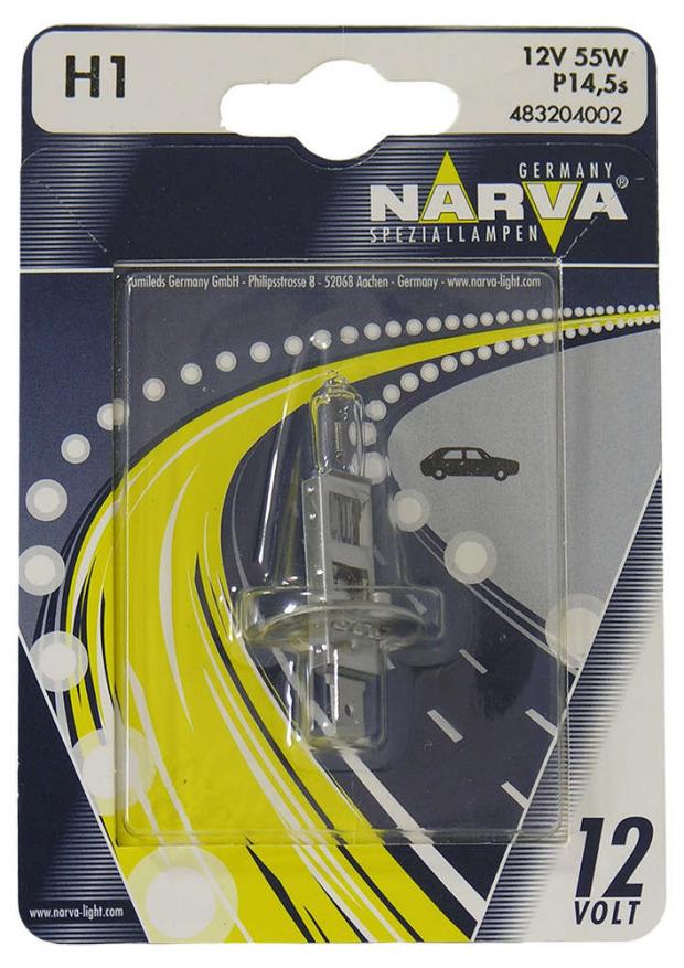 

Лампа галогенная Xtec H1 12V- 55W P14,5s