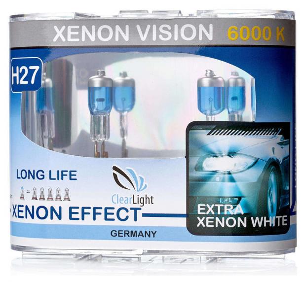 

Лампа галогенная Clearlight H27 Xenon Vision, 2 шт