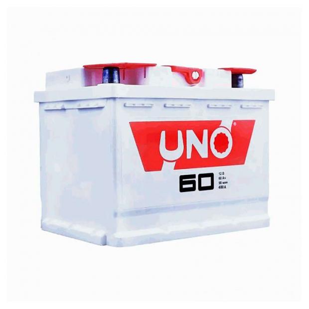 

Аккумулятор автомобильный Uno прямая полярность 60 A/H