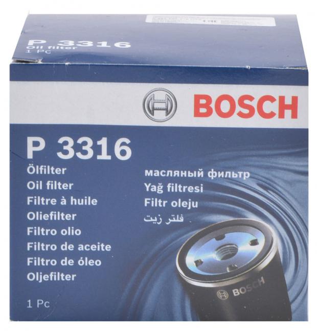 фото Фильтр масляный bosch p3316