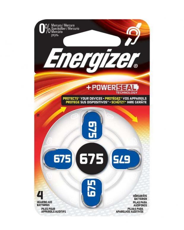 

Батарейка Energizer Zinc Air ZA675, 4 шт
