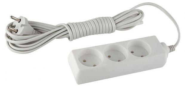 Удлинитель Эра UX-3-15m без заземления 1300 Вт 15 м 129₽