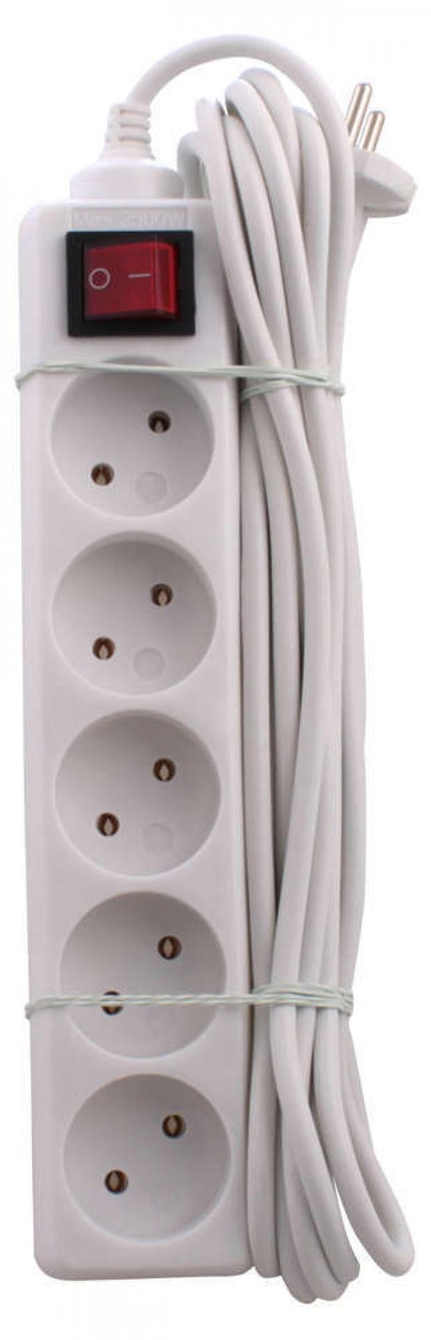 Удлинитель СТАРТ без заземления с выключателем 5 м 452₽