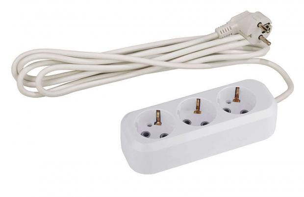 Электроудлинитель Эра U-3e-3m c заземлением 3х075 мм2 3 м 309₽