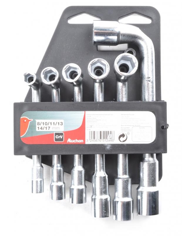 Набор комбинированных ключей АШАН 6 предметов 986₽