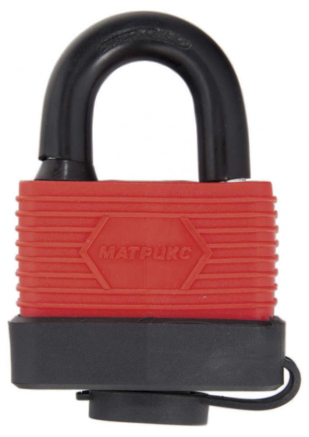 Замок навесной Matrix 40 мм всепогодный 3 ключа 216₽