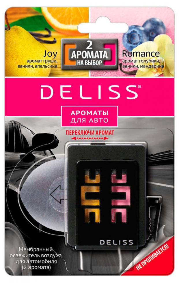 

Мембранный освежитель воздуха Deliss Romance и Joy, 2 аромата