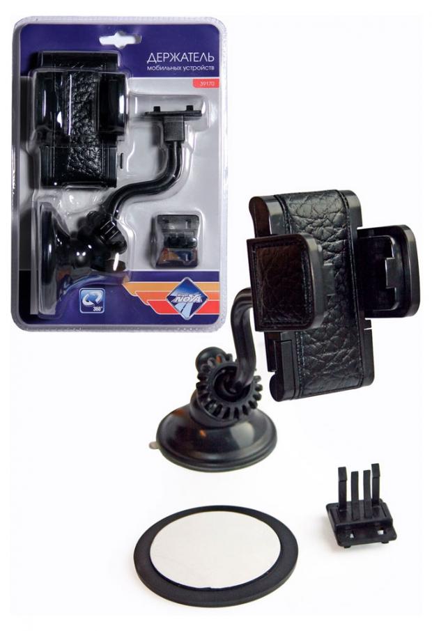 Держатель автомобильный Nova Bright для телефонов универсальный 40-105 мм 353₽