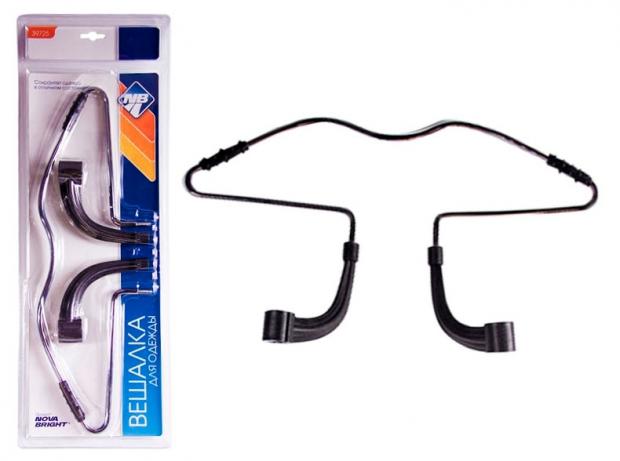 Вешалка автомобильная Nova Bright на подголовник с резиновыми накладками 515₽