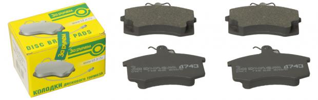 Колодки тормозные За рулем передние для ВАЗ 2108-21099 348₽