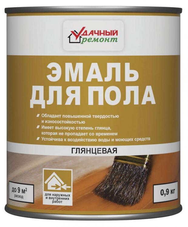 

Эмаль «Удачный Ремонт»для пола золотисто-коричневая, 900 г