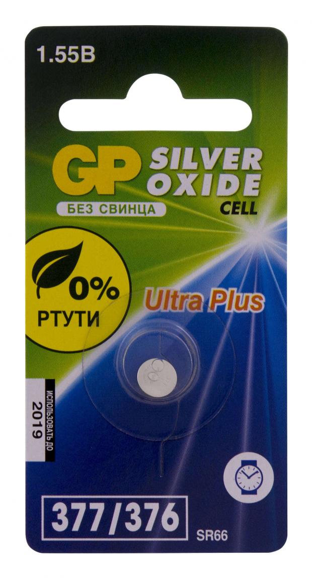 

Батарейка GP Silver Oxide SR66, 1 шт