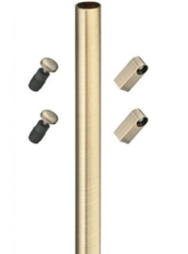 

Труба для рейлинговой системы PePo бронза, 60 см