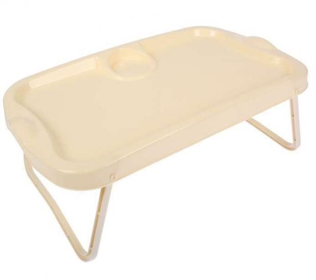 Столик-поднос бежевый 212₽