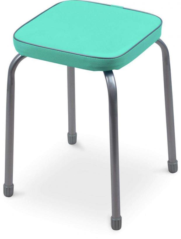 

Табурет Nika с мягким сиденьем мятный