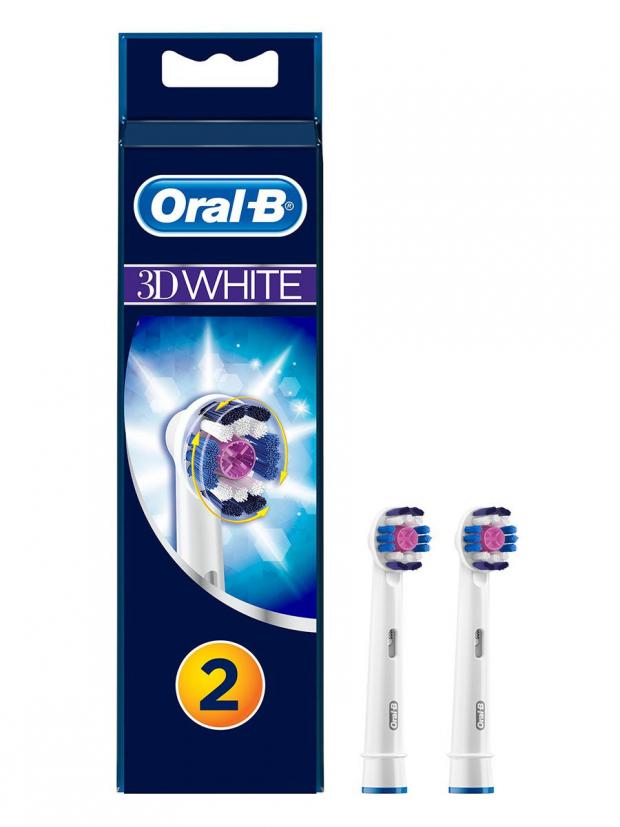 

Сменные насадки для зубной щетки Oral-B 3D White, 2 шт