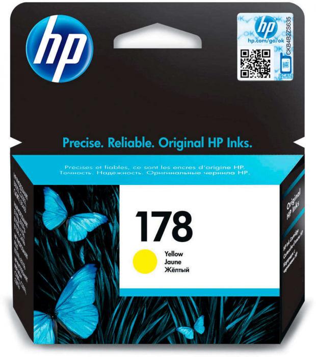 

Картридж HP 178Y желтый