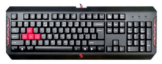 

Игровая клавиатура A4Tech Bloody Q100 USB Black