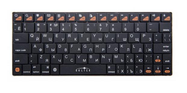 

Клавиатура Oklick 840S беспроводная