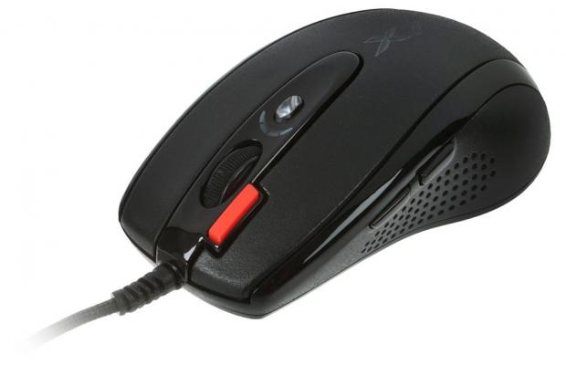 

Мышь проводная A4Tech X-710BK оптическая черная