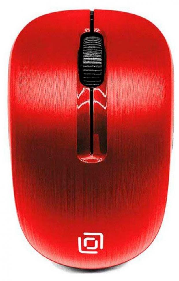 Мышь беспроводная Oklick 525 красная 390₽