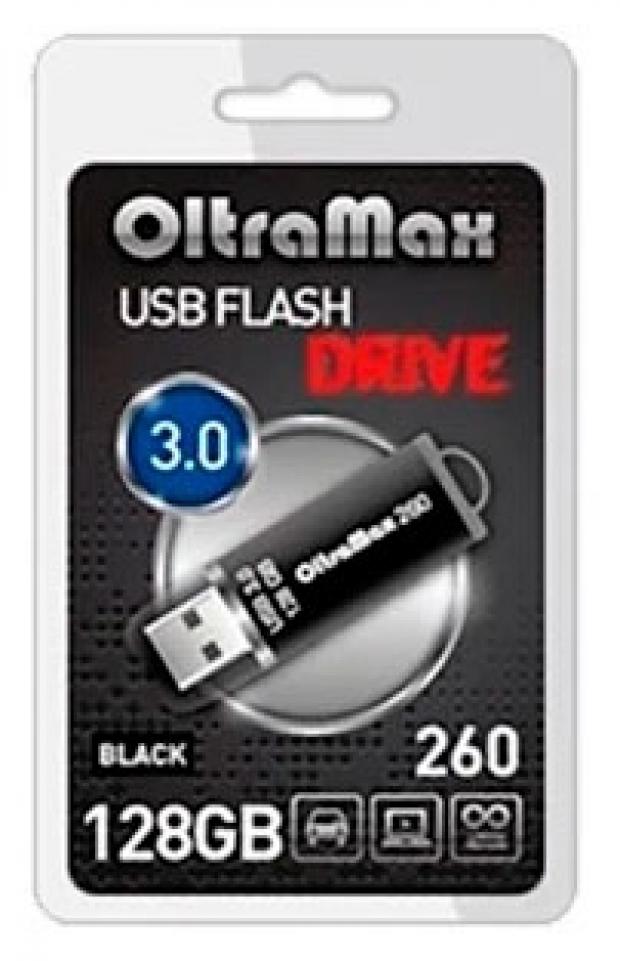 

Флешка OltraMax 260 USB 3,0 128 Гб черная