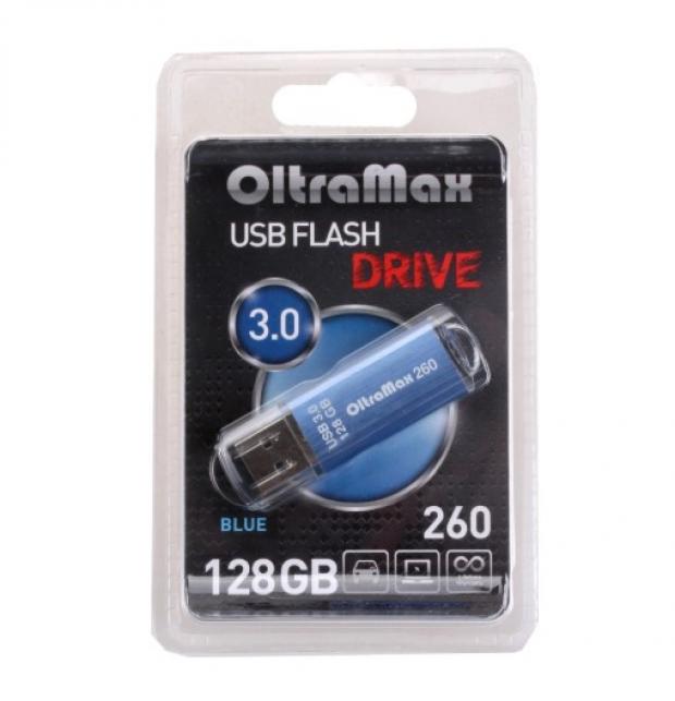 

Флешка OltraMax 260 USB 3,0 128 Гб синий
