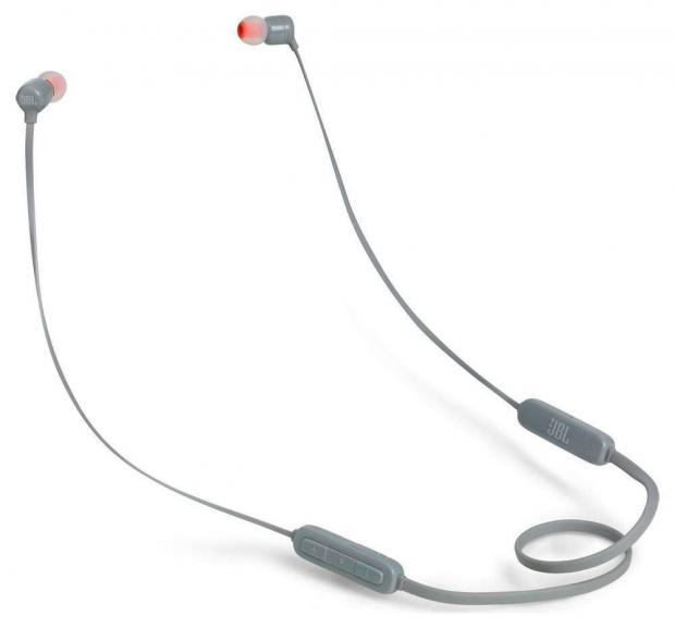 

Гарнитура Bluetooth JBL T110BT серая