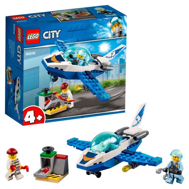

Конструктор LEGO City 60206 Воздушная полиция: патрульный самолёт