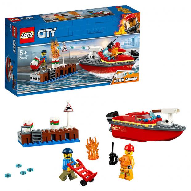 

Конструктор LEGO City 60213 Пожар в порту
