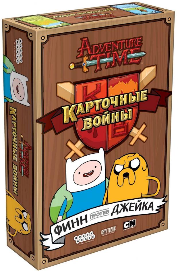 

Настольная игра Hobby World Время приключений. Карточные войны: Финн против Джейка