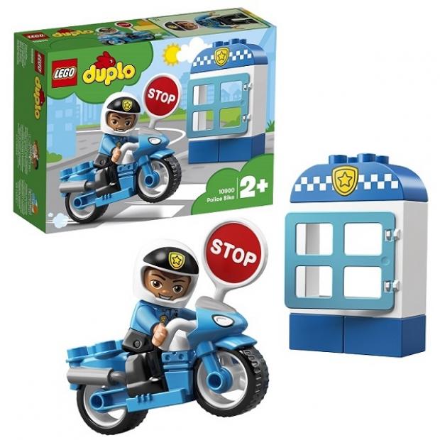 

Конструктор LEGO DUPLO 10900 Полицейский мотоцикл