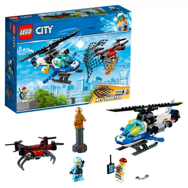 

Конструктор LEGO City 60207 Воздушная полиция: погоня дронов