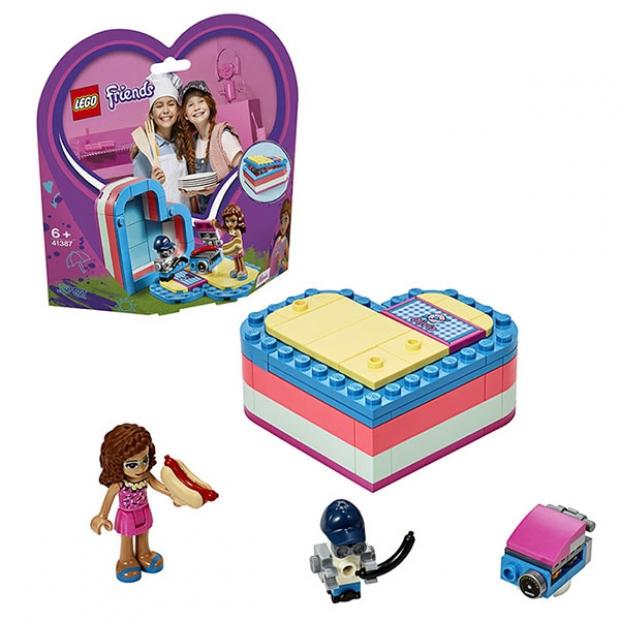 

Конструктор LEGO Friends 41387 Летняя шкатулка-сердечко для Оливии