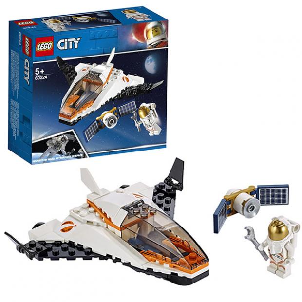 

Конструктор LEGO City Space Port 60224 Миссия по ремонту спутника