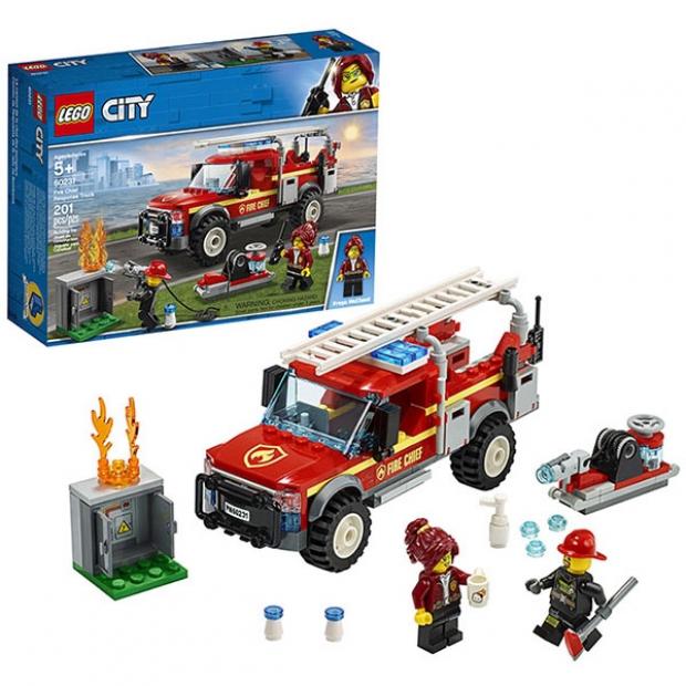 

Конструктор LEGO City 60231 Грузовик начальника пожарной охраны