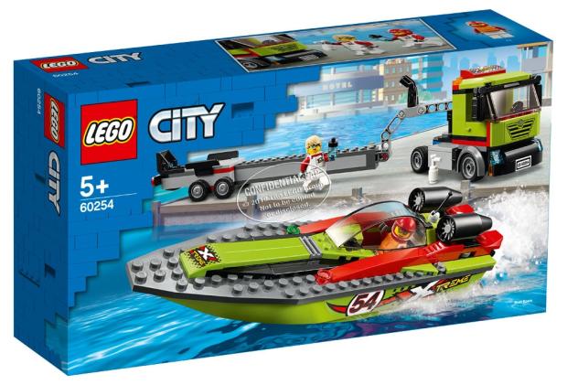

Конструктор LEGO City 60254 Транспортировщик скоростных катеров