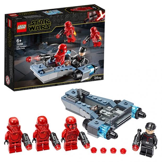 

Конструктор LEGO Star Wars 75266 Боевой набор: штурмовики ситхов